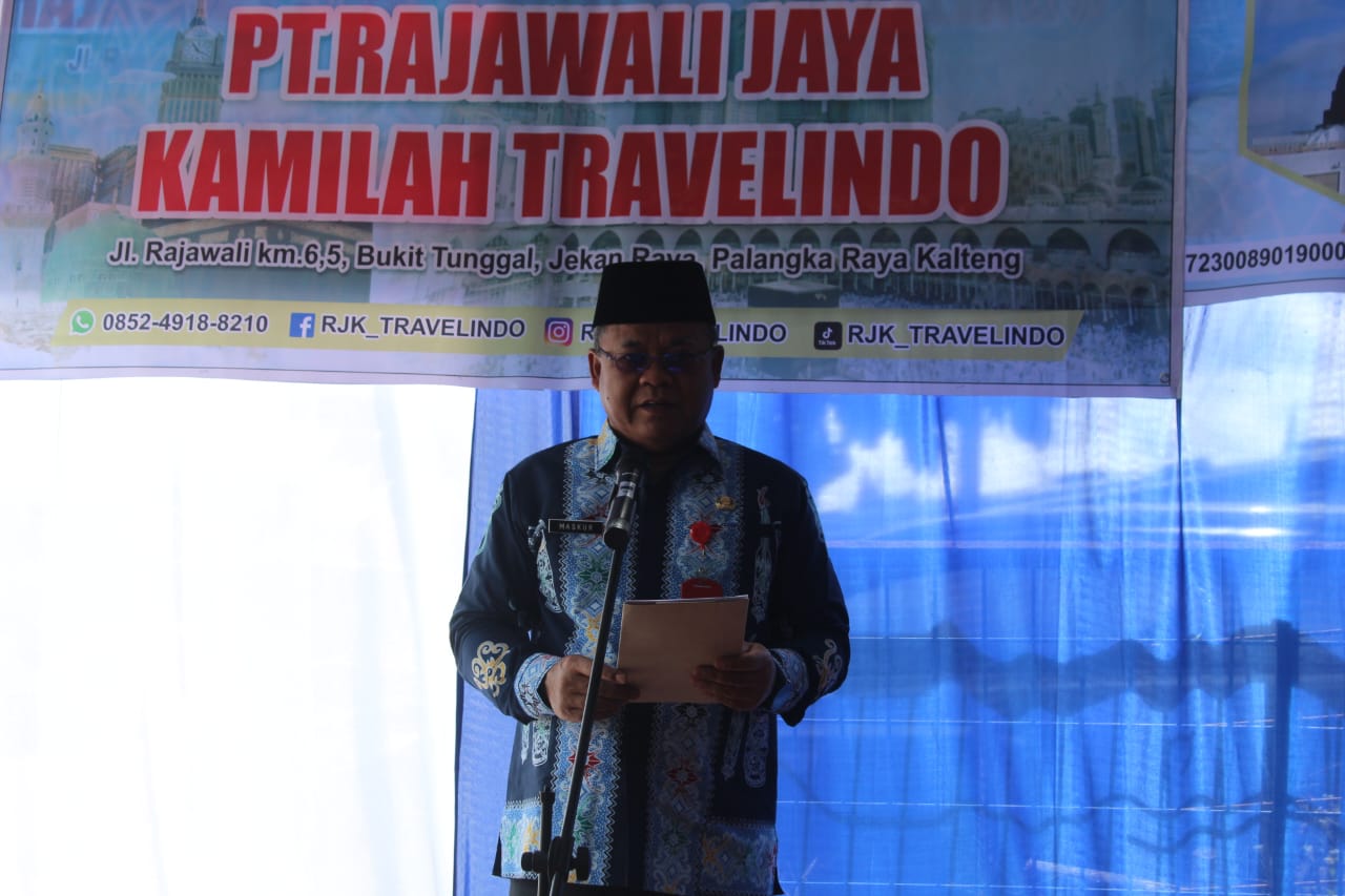 Plh. Asisten Pemkesra Maskur Harapkan Kantor Baru PT Rajawali Jaya Kamilah Travelindo Dukung Sektor Ekonomi Berbasis Keagamaan 
