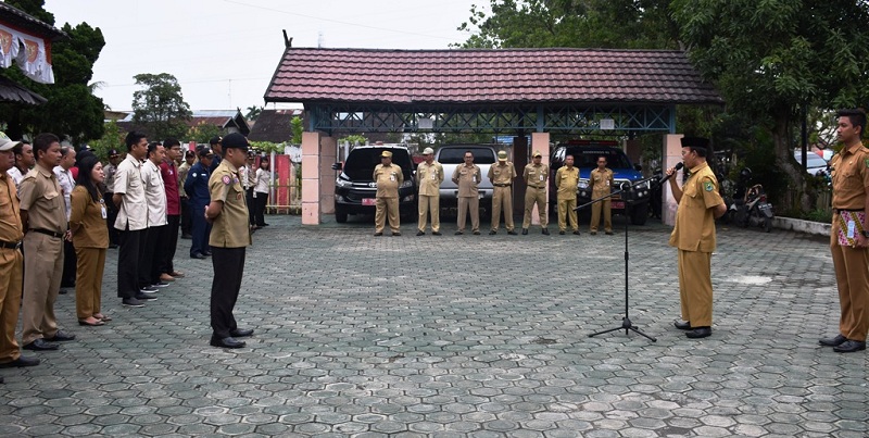 Wabup Lakukan Kunker di Lingkungan Pemkab Kapuas