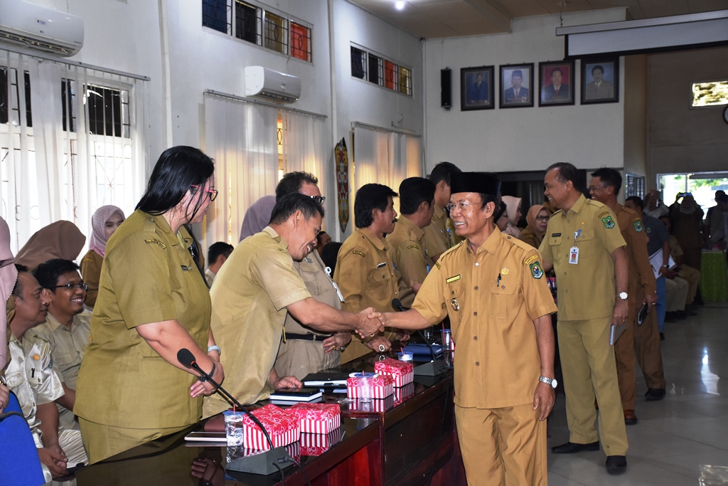 Wabup Pimpin Rapat Penyusunan Laporan Keuangan