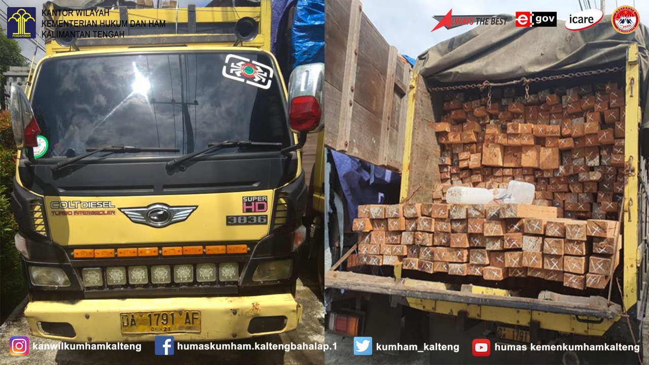 Rupbasan Terima Benda Sitaan dari Kejaksaan Negeri Palangka Raya