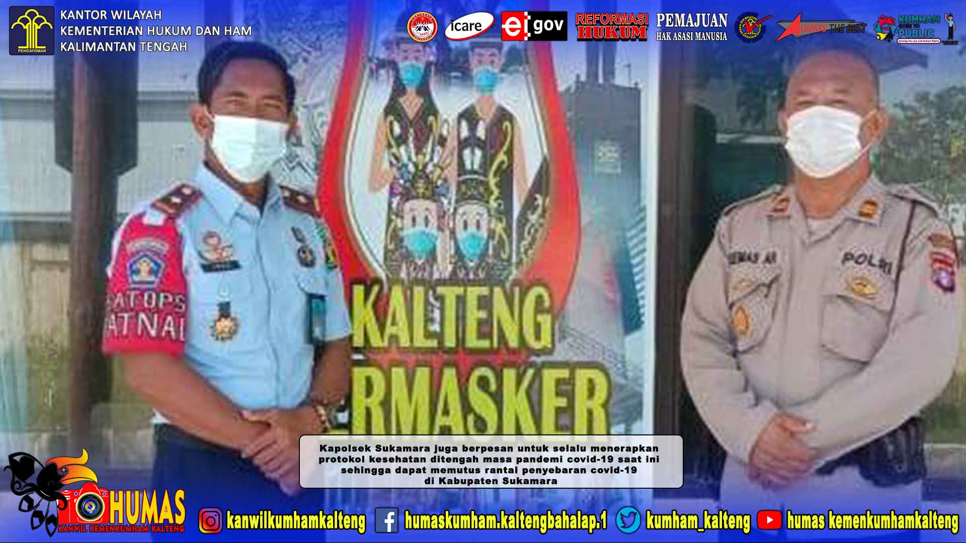Jalin Sinergitas, Kalapas Sukamara Lakukan Koordinasi Dengan Aparat Penegak Hukum
