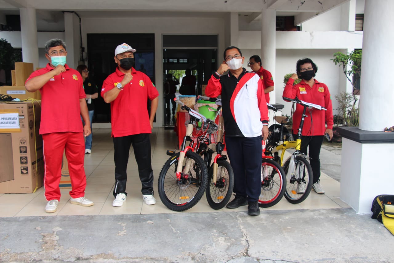 Bulan K3, Disnakertrans Kalteng Adakan Senam Sehat