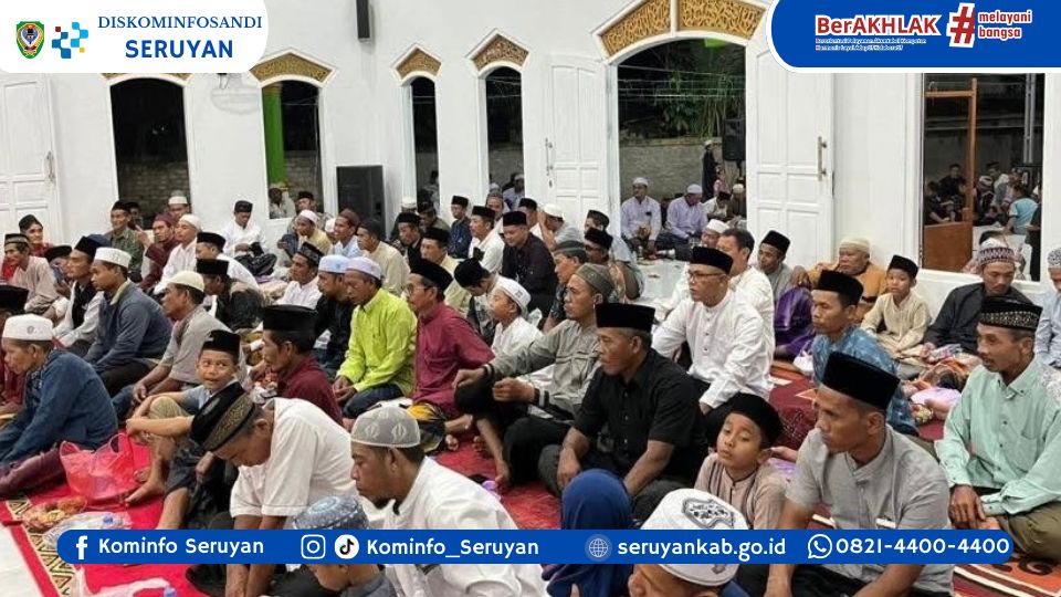 Peringatan Isra Mi’raj di Rungau Raya, Wabup Seruyan Tekankan Makna Salat dan Kebersamaan