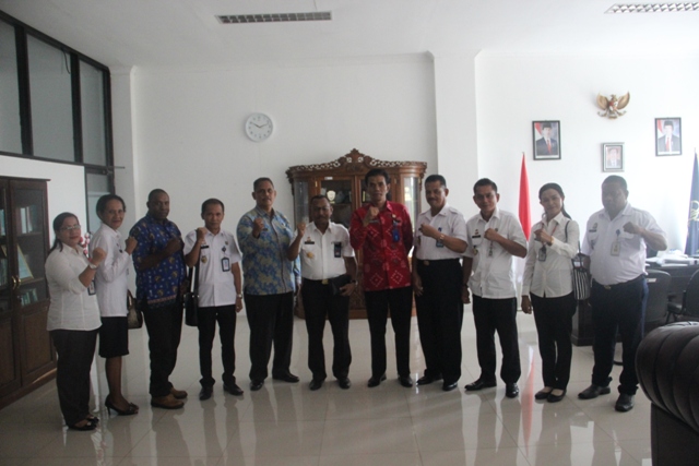 Kakanwil Papua Barat Pimpin langsung Delegasi Kunjungan Study Banding Kanwil Kemenkumham Kalteng.