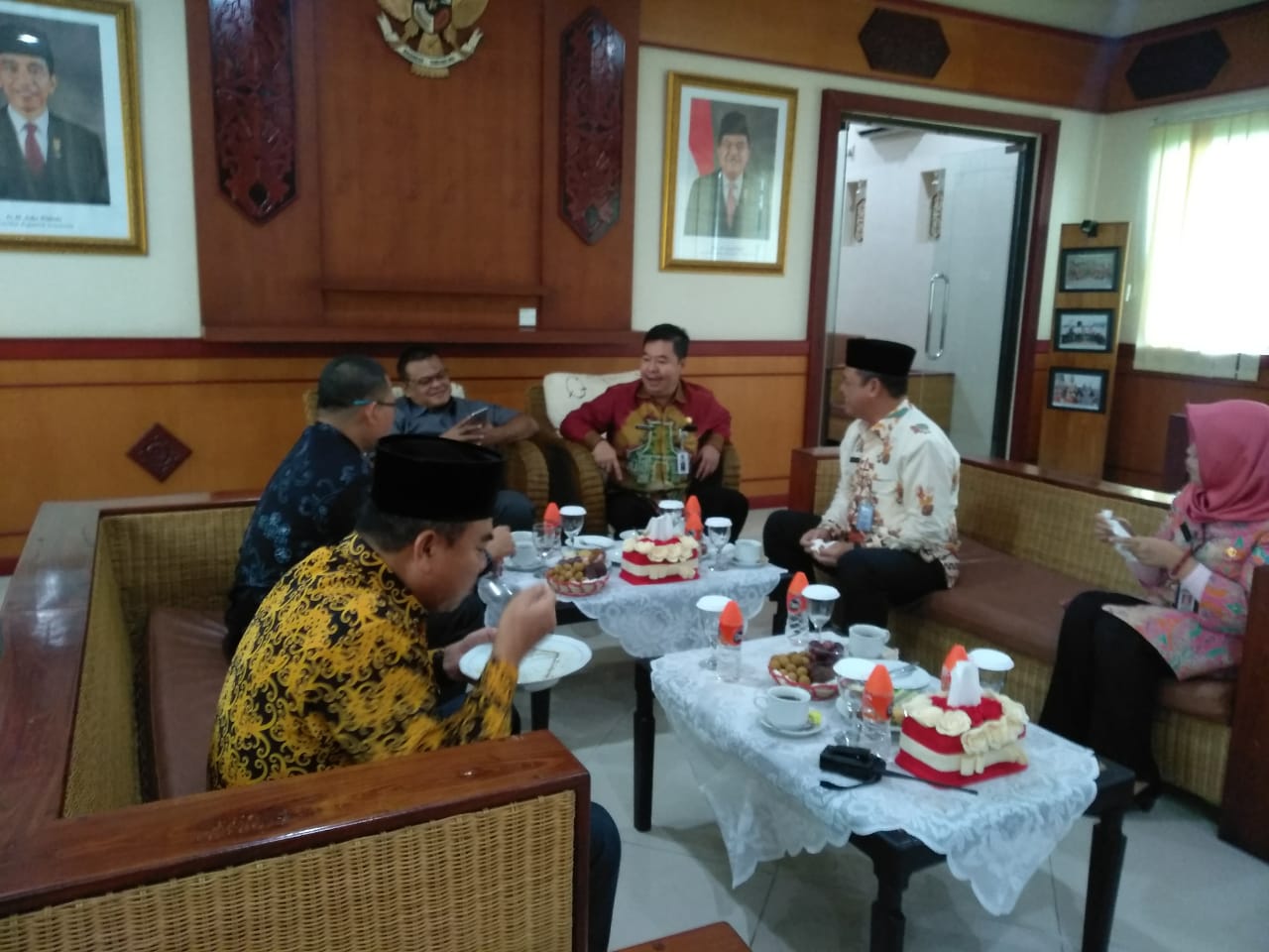 Sekda sambut kedatangan Kepala LAN RI