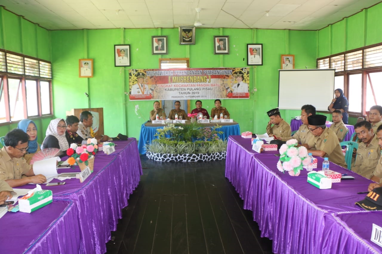 16 Desa Di Kecamatan Pandih Batu Memprioritaskan Usulan Utama Pada Tiga Bidang