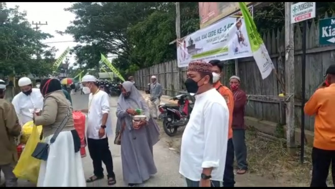 Bersama TNI/Polri, BPBD Kobar Perketat Prokes Haul Akbar Kyai Gede