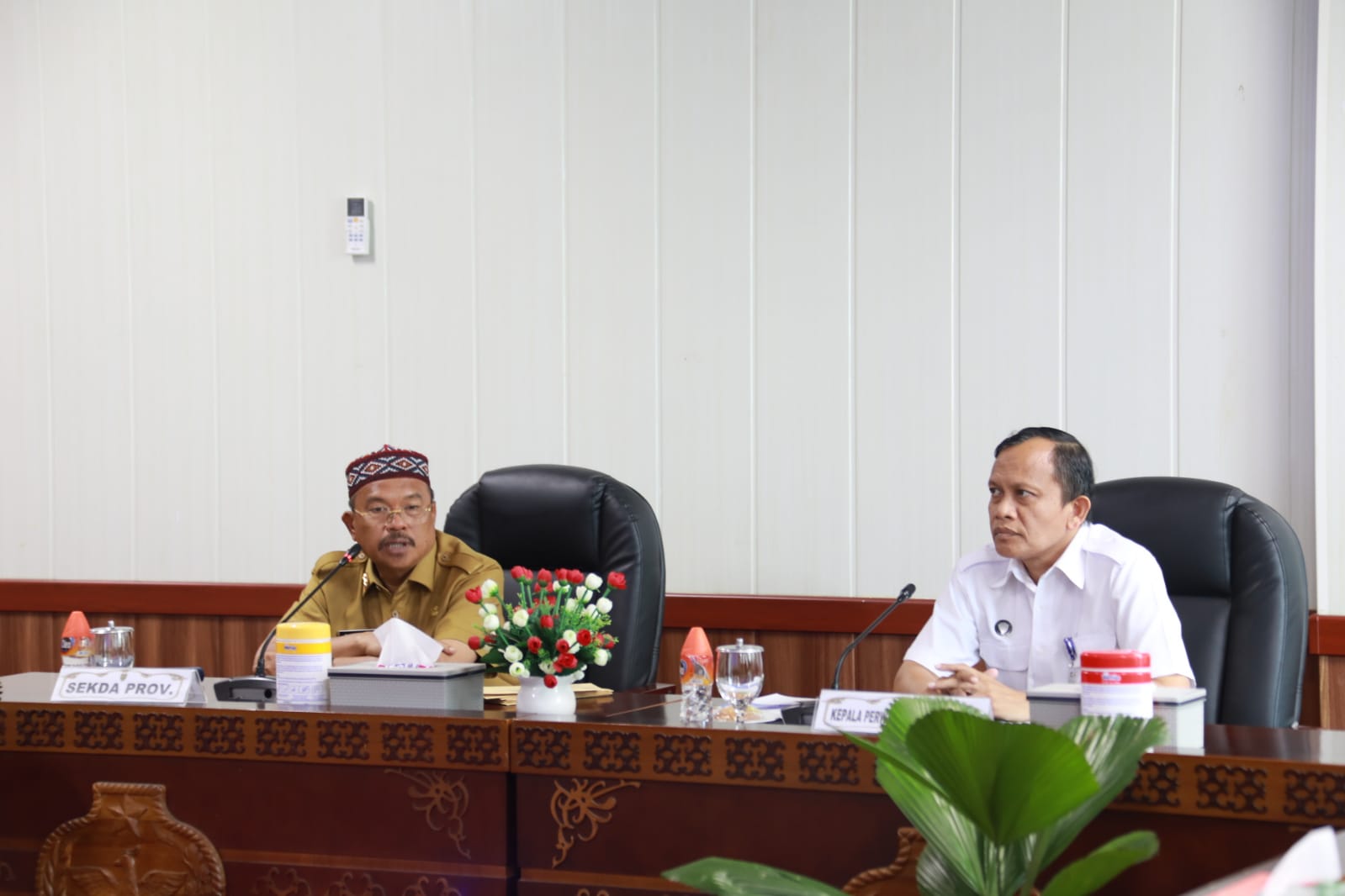 Upayakan Tata Pemerintahan Lebih Baik, Sekda Nuryakin Sambut Baik Entry Meeting BPKP Prov. Kalteng