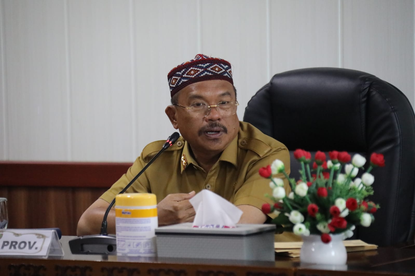 Upayakan Tata Pemerintahan Lebih Baik, Sekda Nuryakin Sambut Baik Entry Meeting BPKP Prov. Kalteng