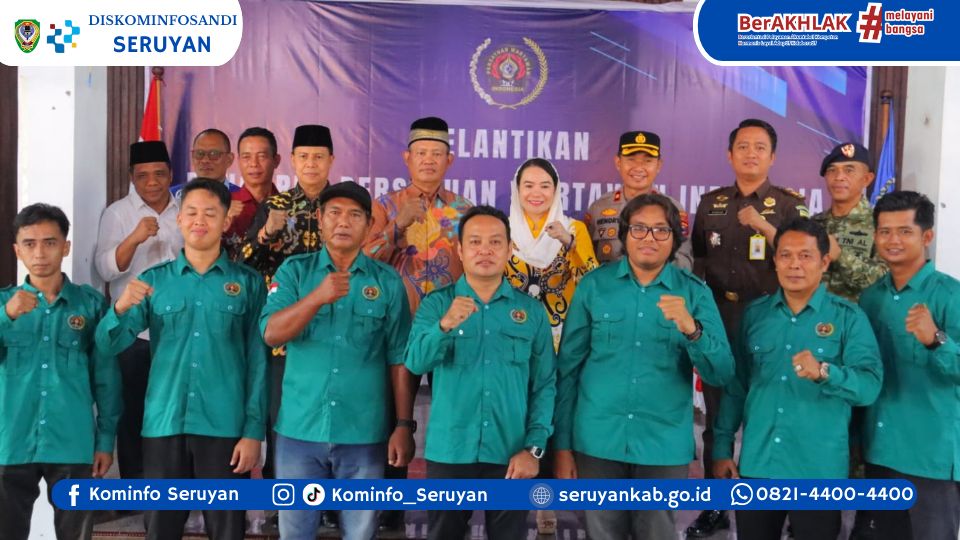 Hadiri Pelantikan Pengurus PWI, Bupati Seruyan Tekankan Peran Strategis Pers dalam Pembangunan Daerah