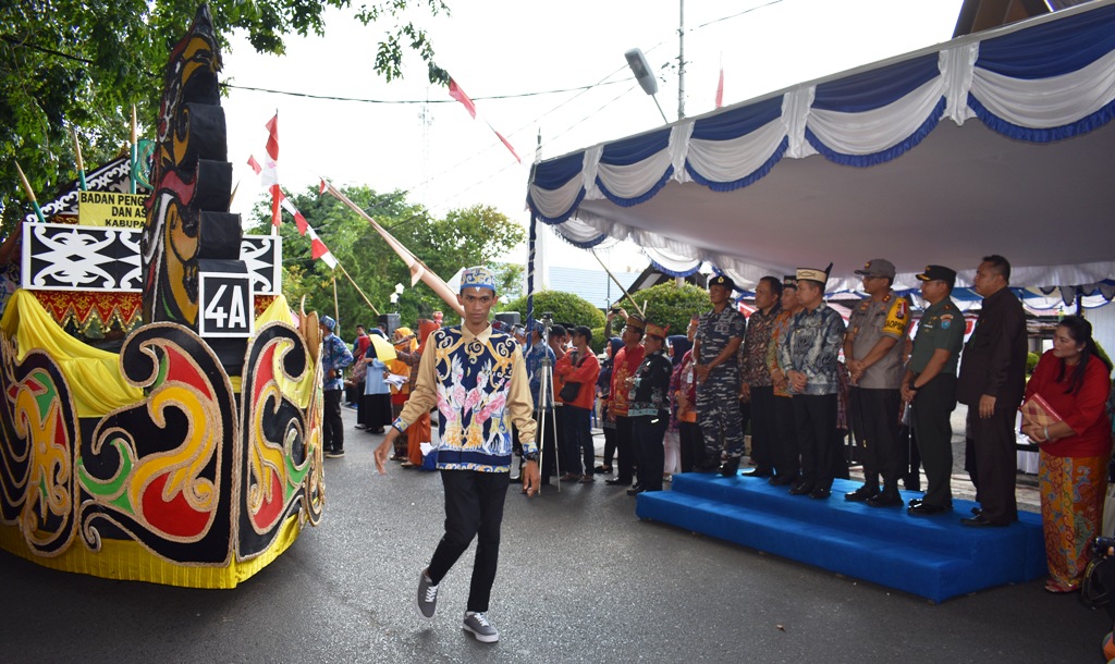 8.772 Peserta Meriahkan Pawai Budaya 2019