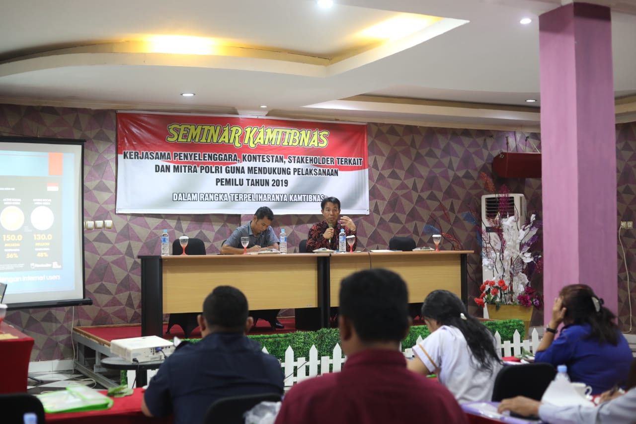 27 Hari Jelang Pemilu, Diskominfo Kalteng Beri Materi Tentang Hoax
