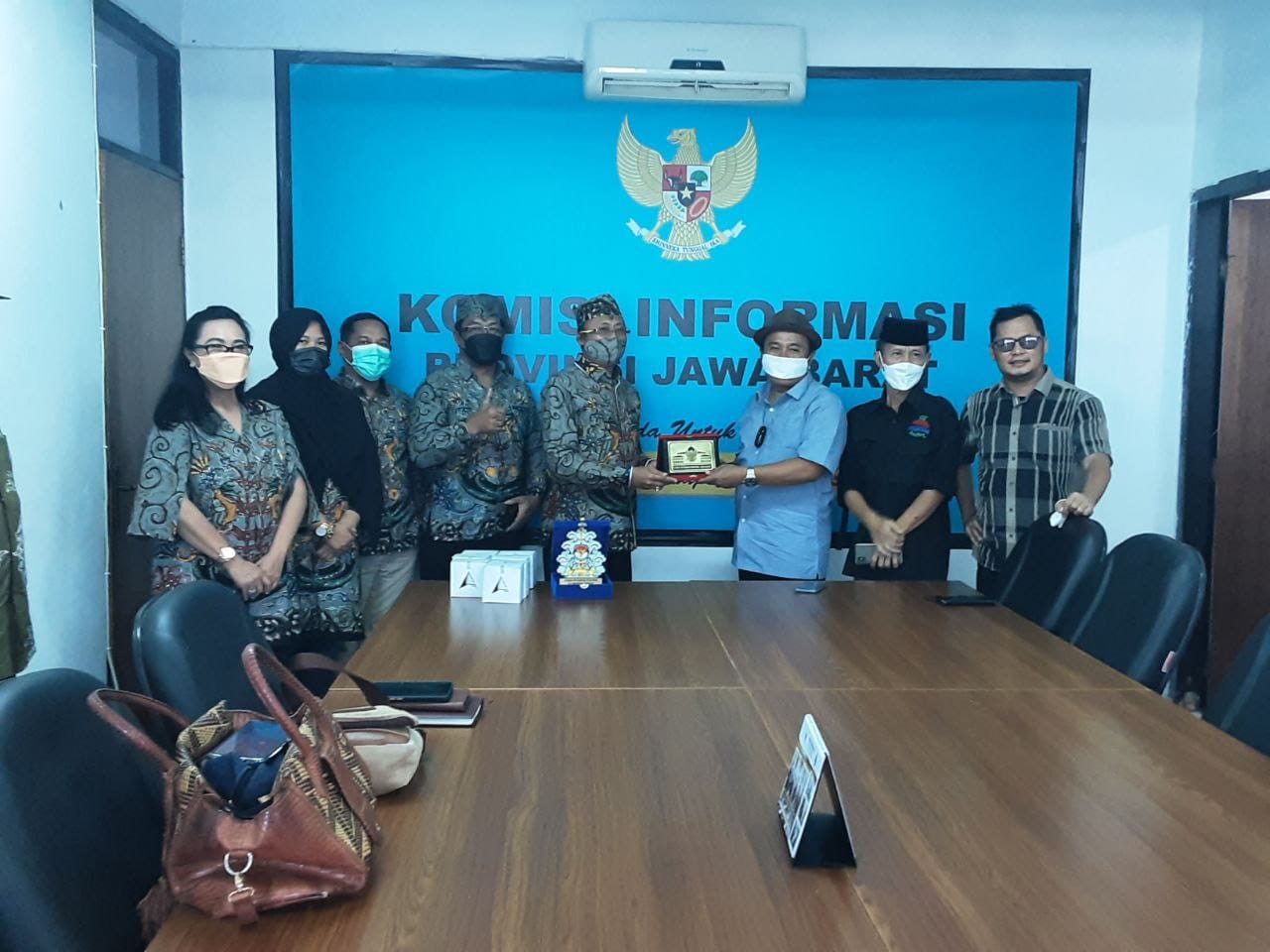 Kaji Banding Kinerja, Komisioner Kalteng Datangi KI Jabar