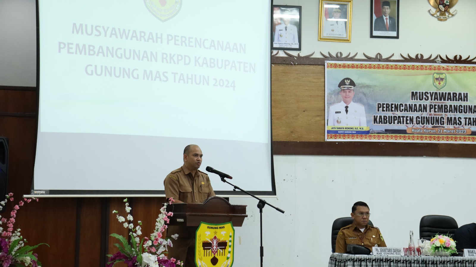 Musrenbang RKPD Kabupaten Gunung Mas Tahun 2024, Isu Strategis Nasional Jadi Perhatian Bersama