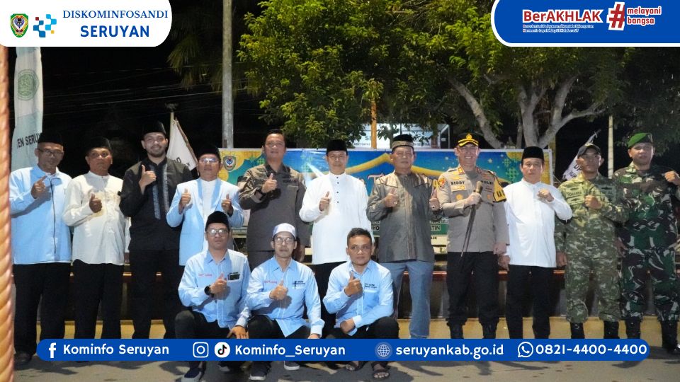 Semarak Malam Takbiran, Bupati Seruyan Resmi Lepas Pawai Idulfitri 1447 H