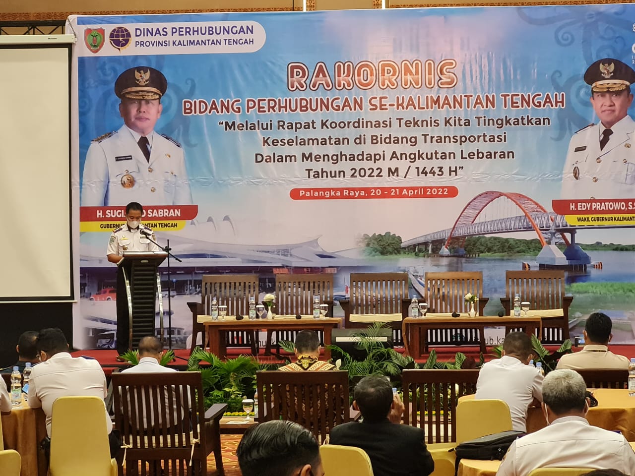 Dishub Kalteng Laksanakan Rakornis Perhubungan se-Kalteng Tahun 2022
