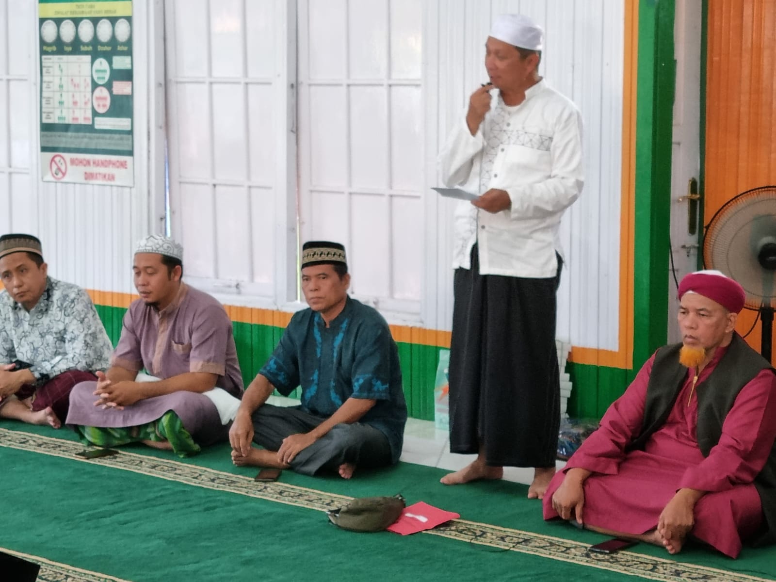 Safari Ramadan di Masjid Al Baitulsalam Katingan Kuala, Masyarakat Diminta Tetap Prokes Meski Covid-19 Melandai