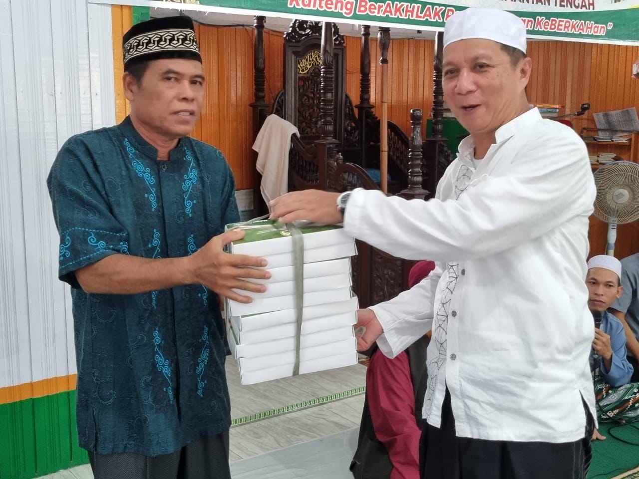 Safari Ramadan di Masjid Al Baitulsalam Katingan Kuala, Masyarakat Diminta Tetap Prokes Meski Covid-19 Melandai
