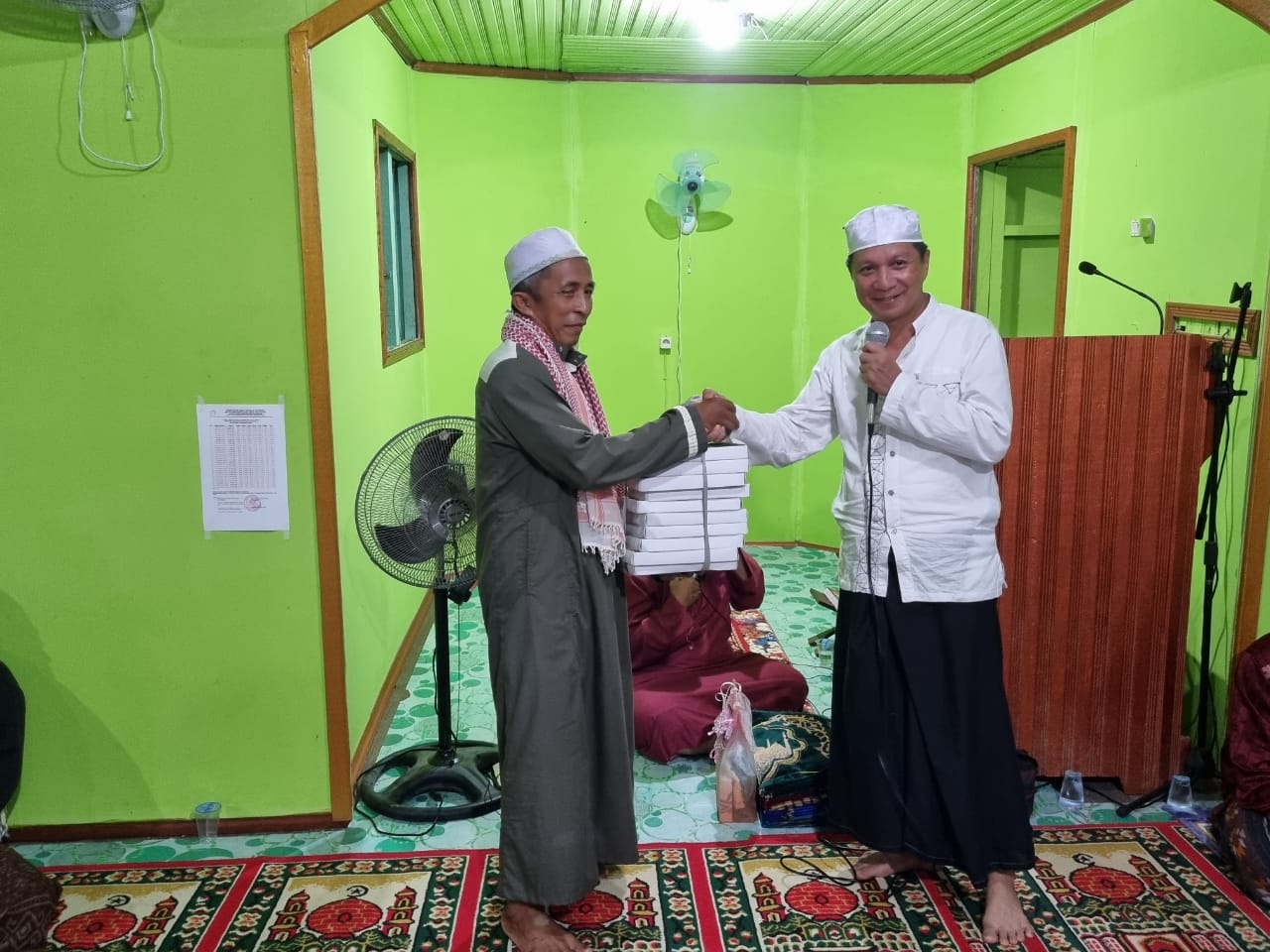 Safari Ramadan di Masjid At Taqwa, Masyarakat Harapkan Pemprov. Kalteng Bantu Pembangunan Desa Jahanjang Katingan