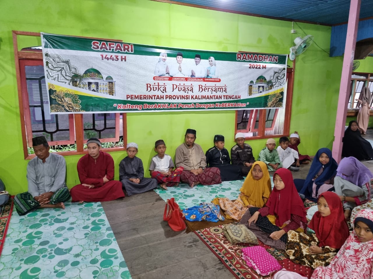 Safari Ramadan di Masjid At Taqwa, Masyarakat Harapkan Pemprov. Kalteng Bantu Pembangunan Desa Jahanjang Katingan