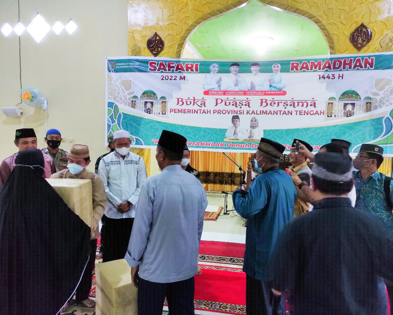 Pemprov Kalteng Safari Ramadan di Masjid Ar-Rahman Kabupaten Barito Timur