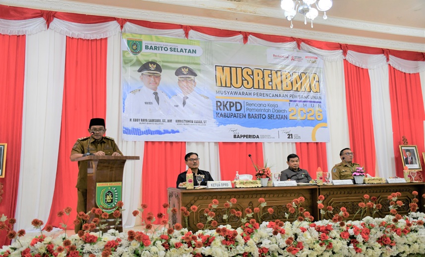 Wabup Barsel: Tahun 2026 Fokus Pembangunan Diarahkan dalam Implementasi Program Prioritas