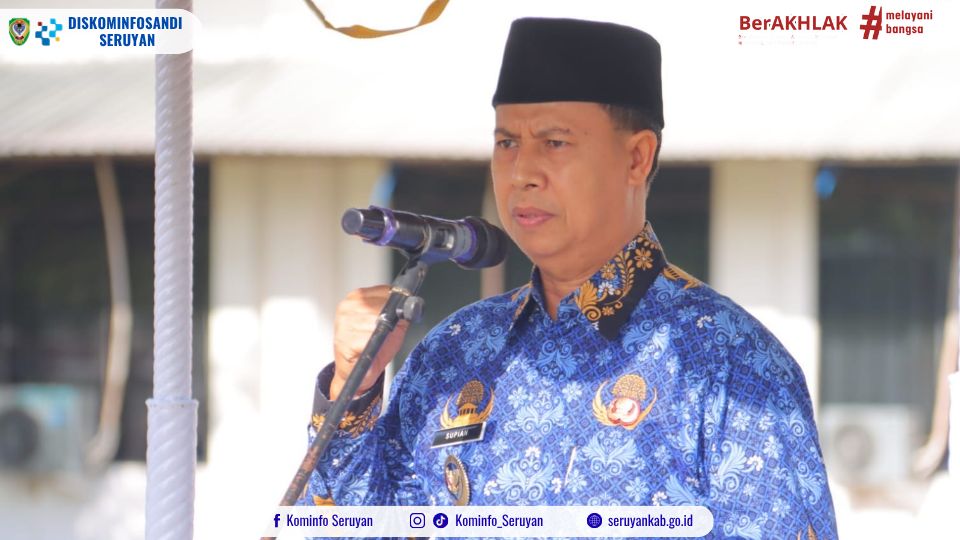 Pimpin Apel Gabungan, Wabup Seruyan Tekankan Disiplin, Siaga Bencana, dan Integritas ASN