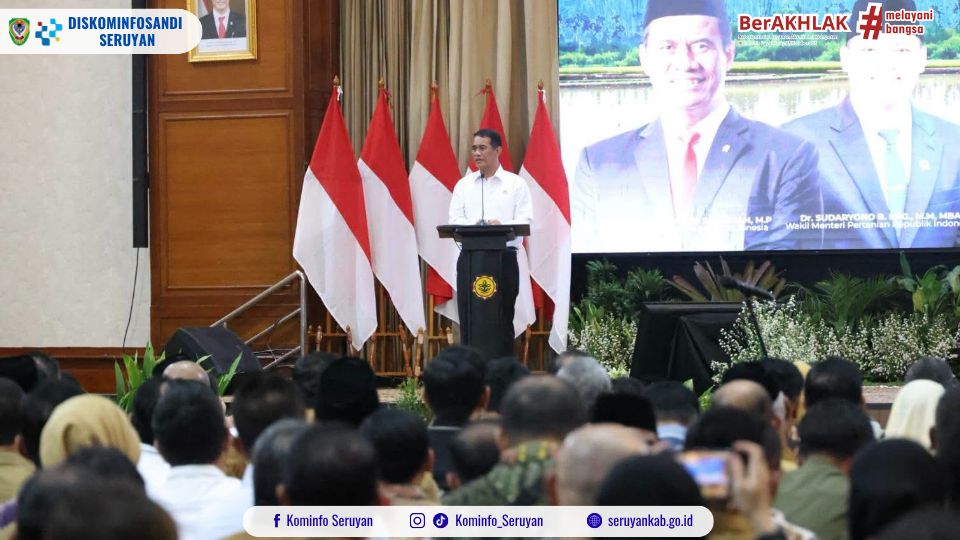 Hadiri Rakornas Nasional, Bupati Seruyan Perkuat Strategi Hadapi Kemarau 2026