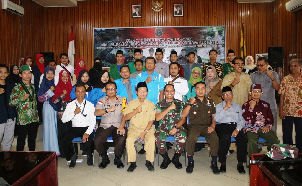 Rapat Tim Terpadu Penanganan Konflik Sosial Tingkat Kabupaten Kapuas 