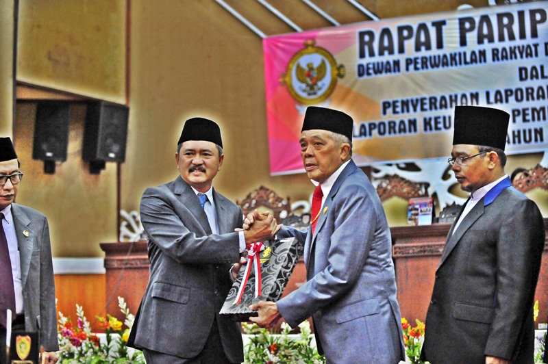 Ketua Dewan Apresiasi WTP Kelima Pemprov Kalteng