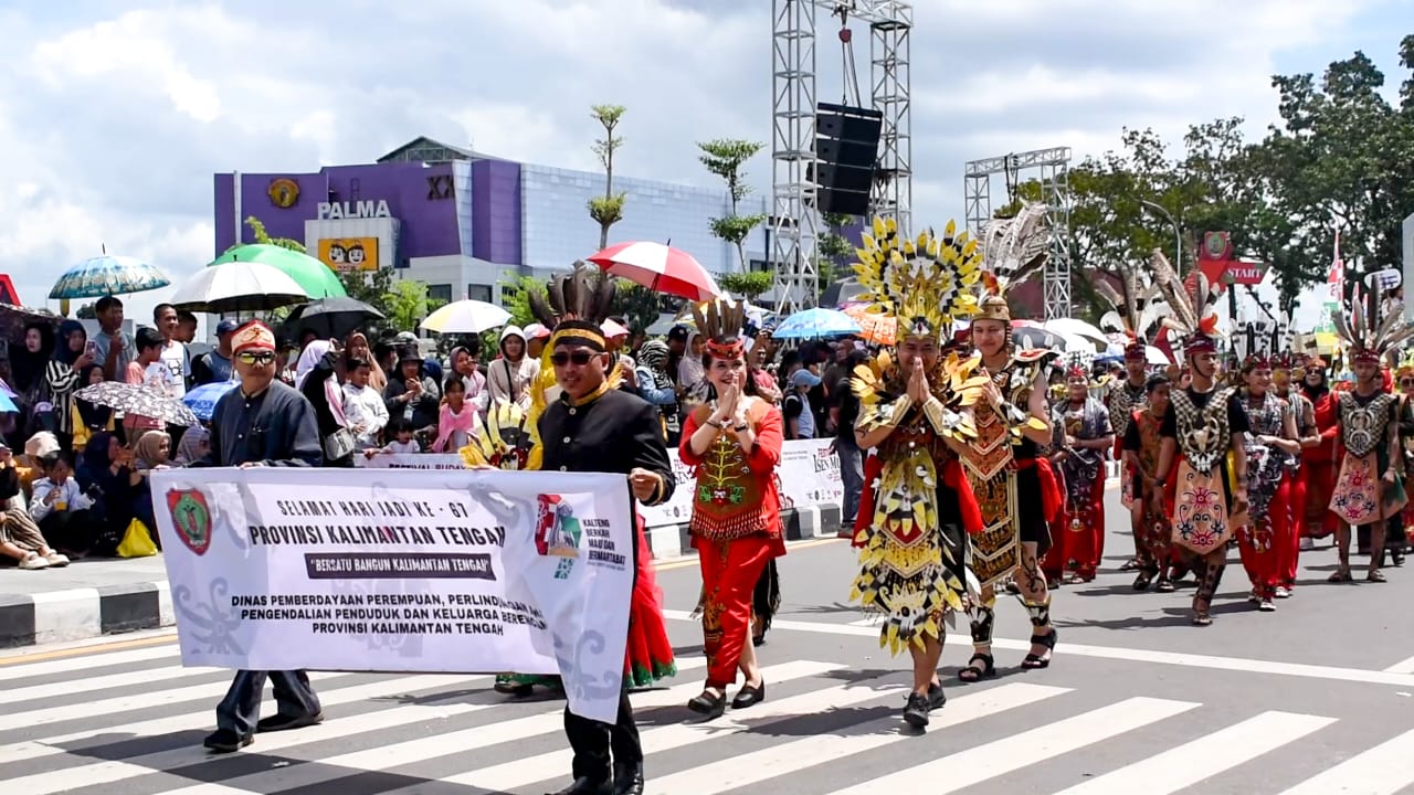 DP3APPKB Turut Serta Meriahkan Festival Budaya Isen Mulang