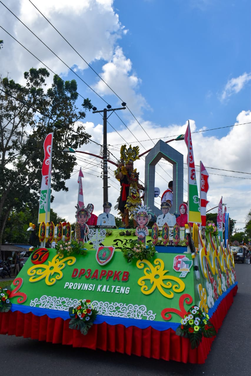 DP3APPKB Turut Serta Meriahkan Festival Budaya Isen Mulang