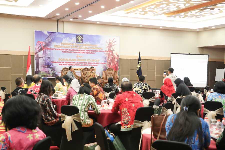 Plh. Asisten Pemkesra Herson B. Aden : Potensi Kekayaan Intelektual di Kalteng harus Dilestarikan dan Dikembangkan