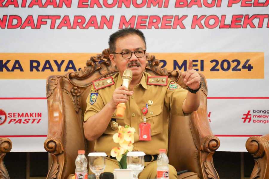 Plh. Asisten Pemkesra Herson B. Aden : Potensi Kekayaan Intelektual di Kalteng harus Dilestarikan dan Dikembangkan
