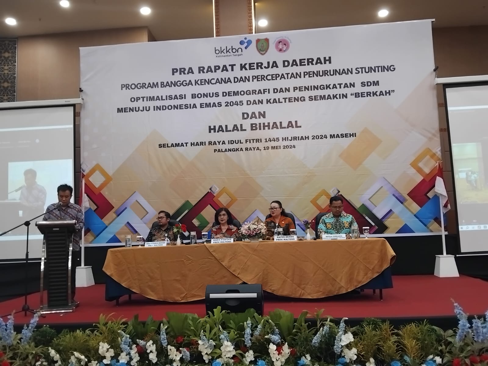 Kepala DP3APPKB Hadiri Pra Rakerda Program Bangga Kencana dan Percepatan Penurunan Stunting Provinsi Kalimantan Tengah