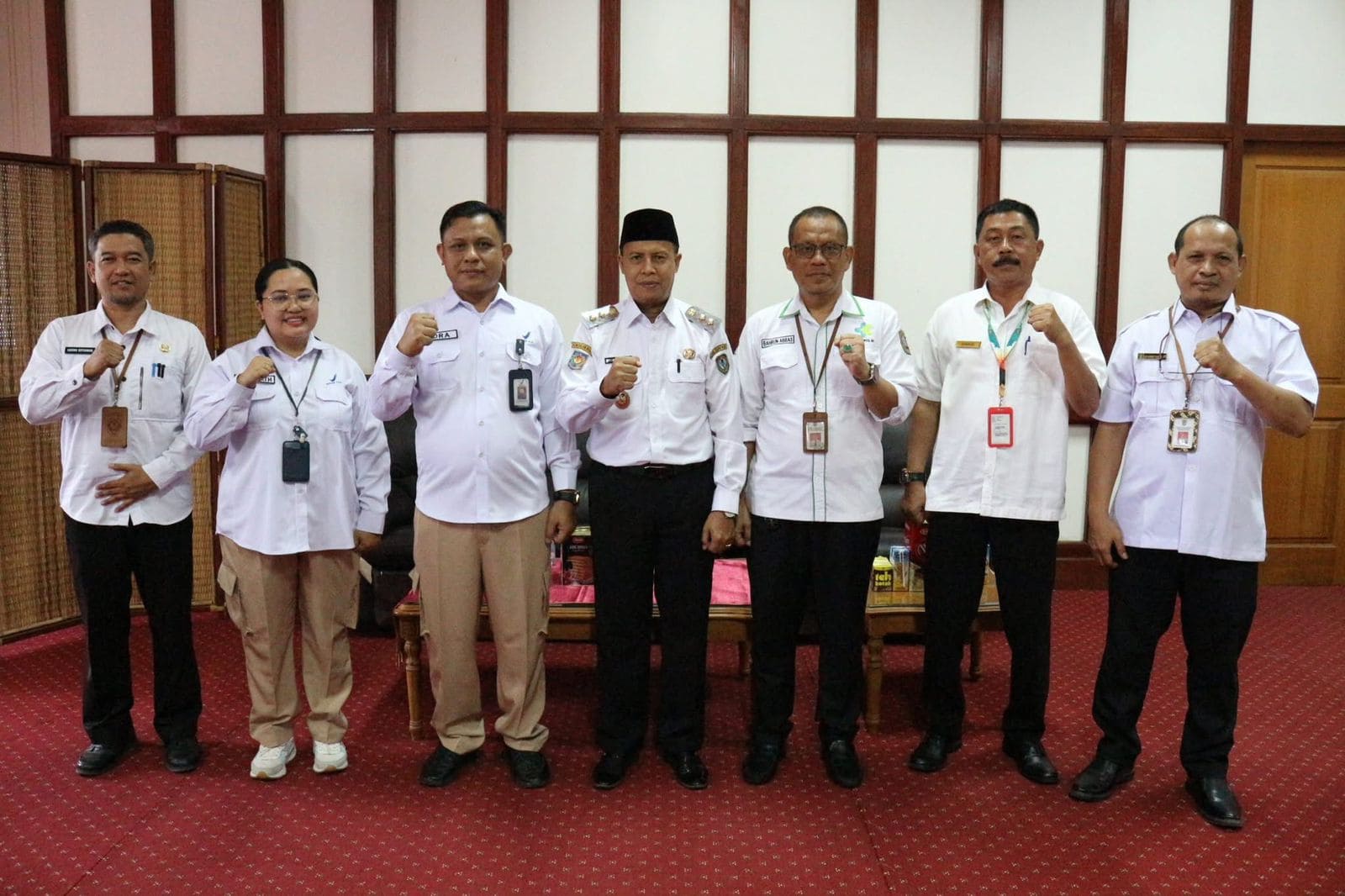 Wakil Bupati Seruyan Sambut Audiensi Loka POM Kotawaringin Barat