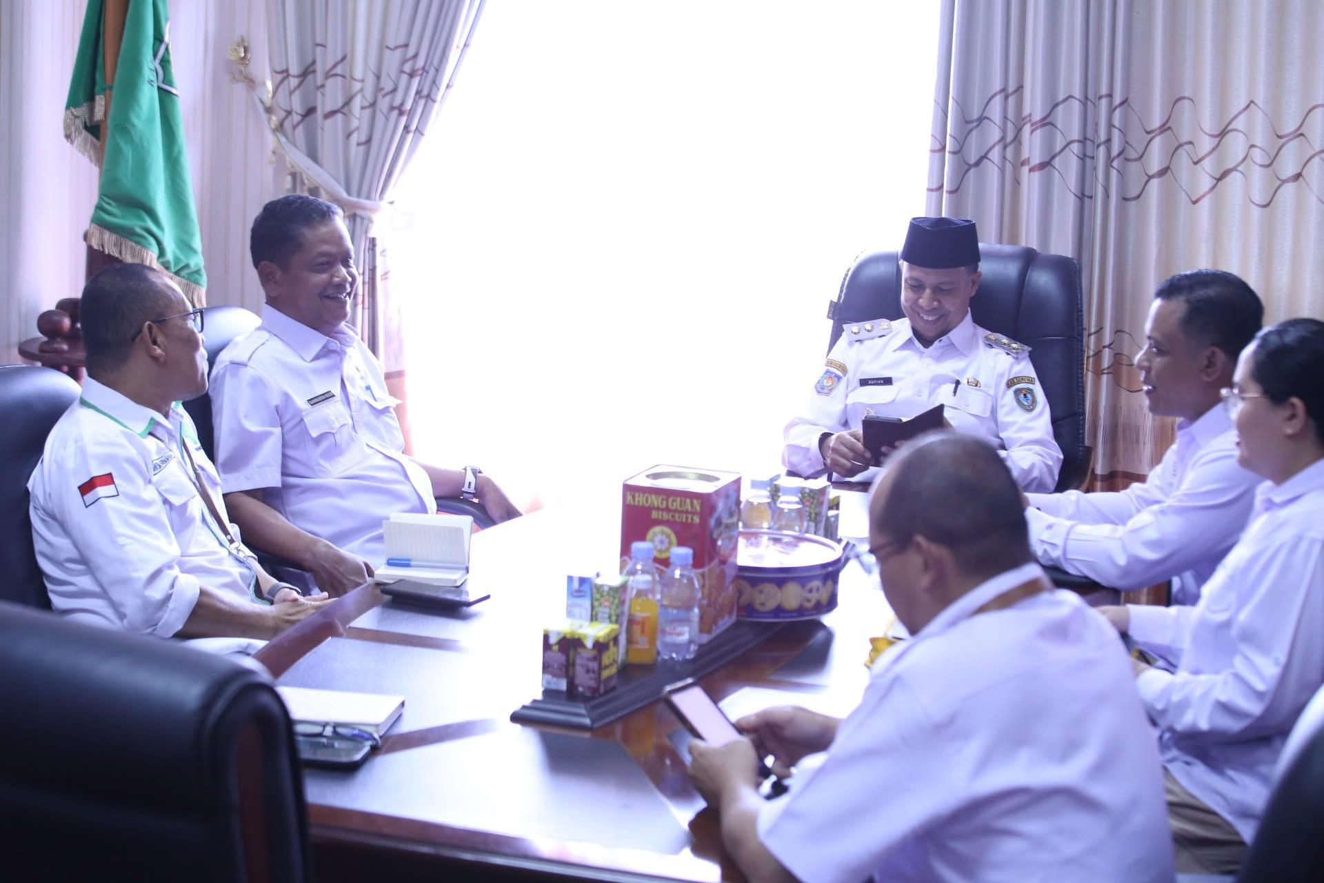 Wakil Bupati Seruyan Sambut Audiensi Loka POM Kotawaringin Barat