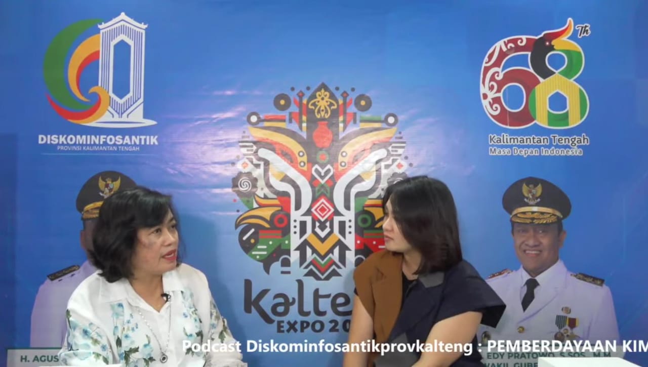 Mendorong Inovasi Masyarakat Lewat KIM, Diskominfosantik Kalteng Hadirkan Podcast Inspiratif
