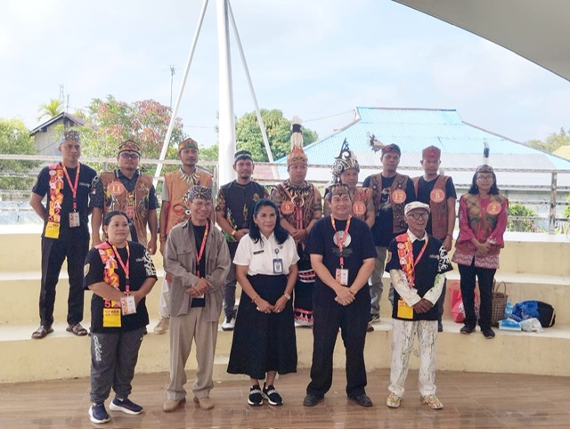 Lomba Lukis Ornamen Talawang Ramaikan FBIM 2025, Upaya Pelestarian Budaya Dayak Kalteng