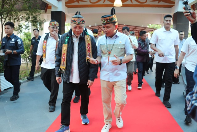Gubernur Kalteng Sambut Menko Pangan, Siap Luncurkan Koperasi Merah Putih untuk Desa dan Kelurahan