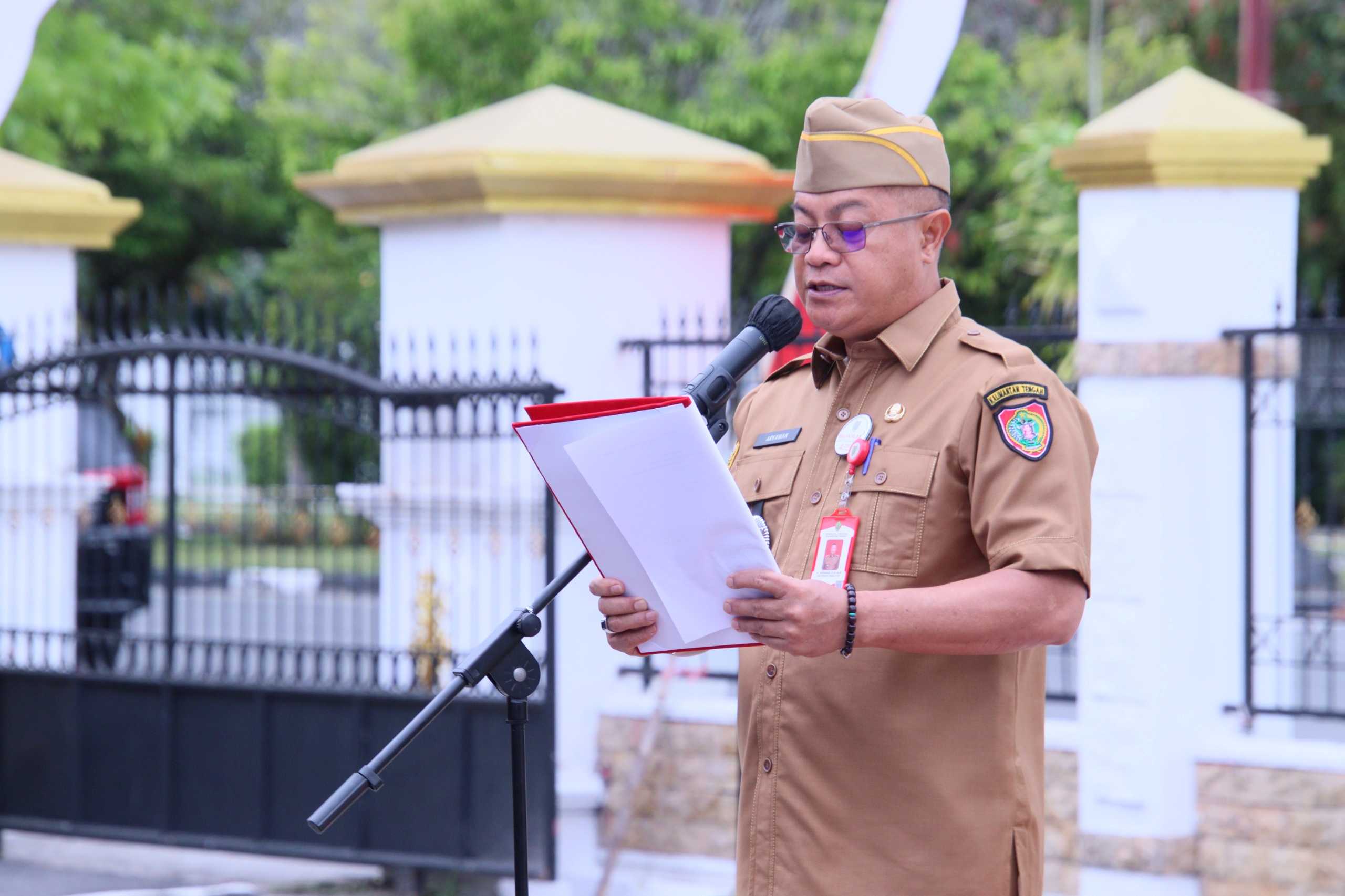 Dinas PMD Prov. Kalteng Laksanakan Upacara Peringatan 117 Tahun Kebangkitan Nasional