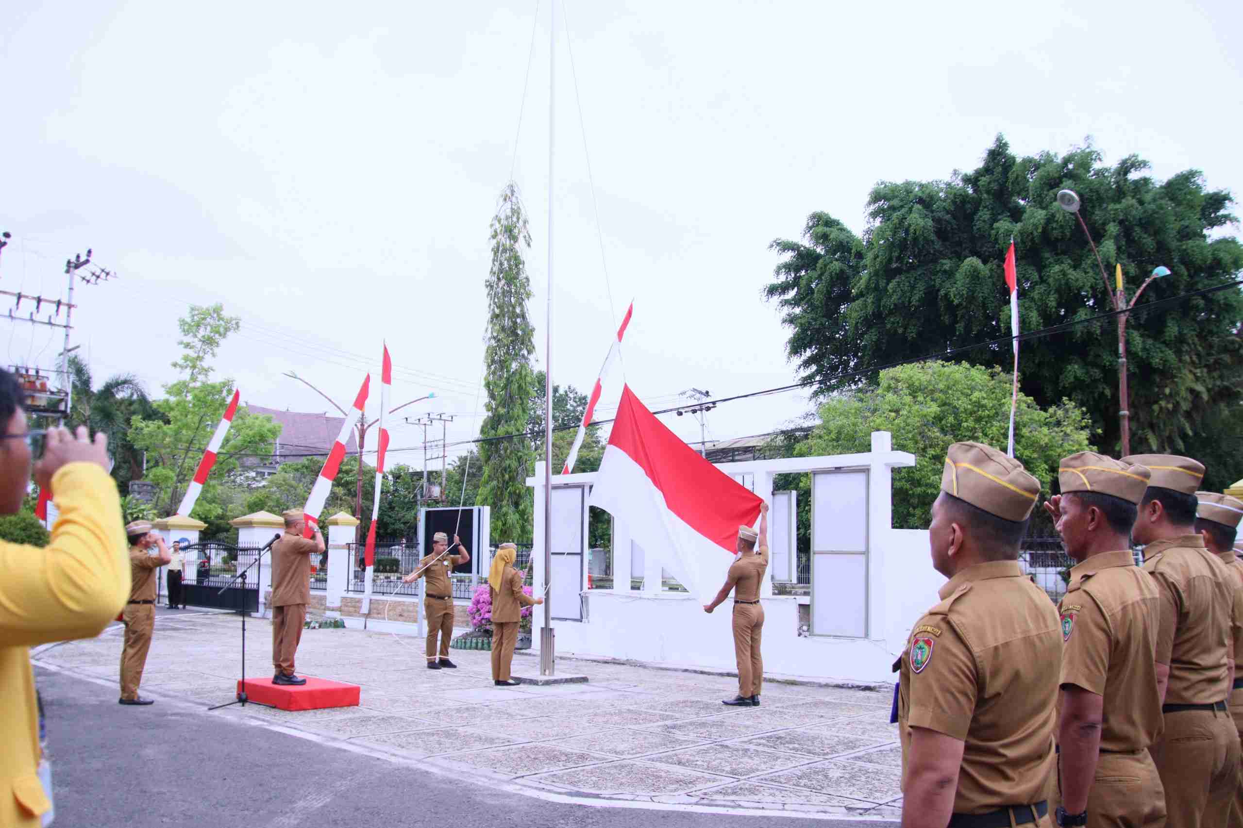 Dinas PMD Prov. Kalteng Laksanakan Upacara Peringatan 117 Tahun Kebangkitan Nasional