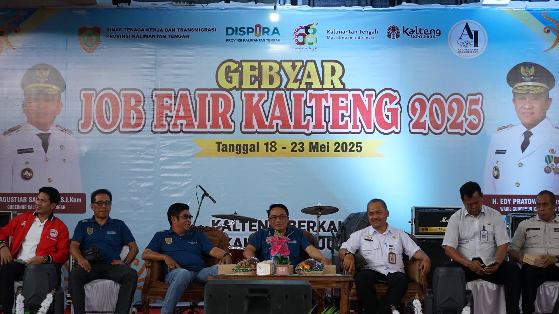 Kadisnakertrans Prov. Kalteng Hadiri Pembukaan Turnamen E-Football Antar Instansi Se-Kalteng