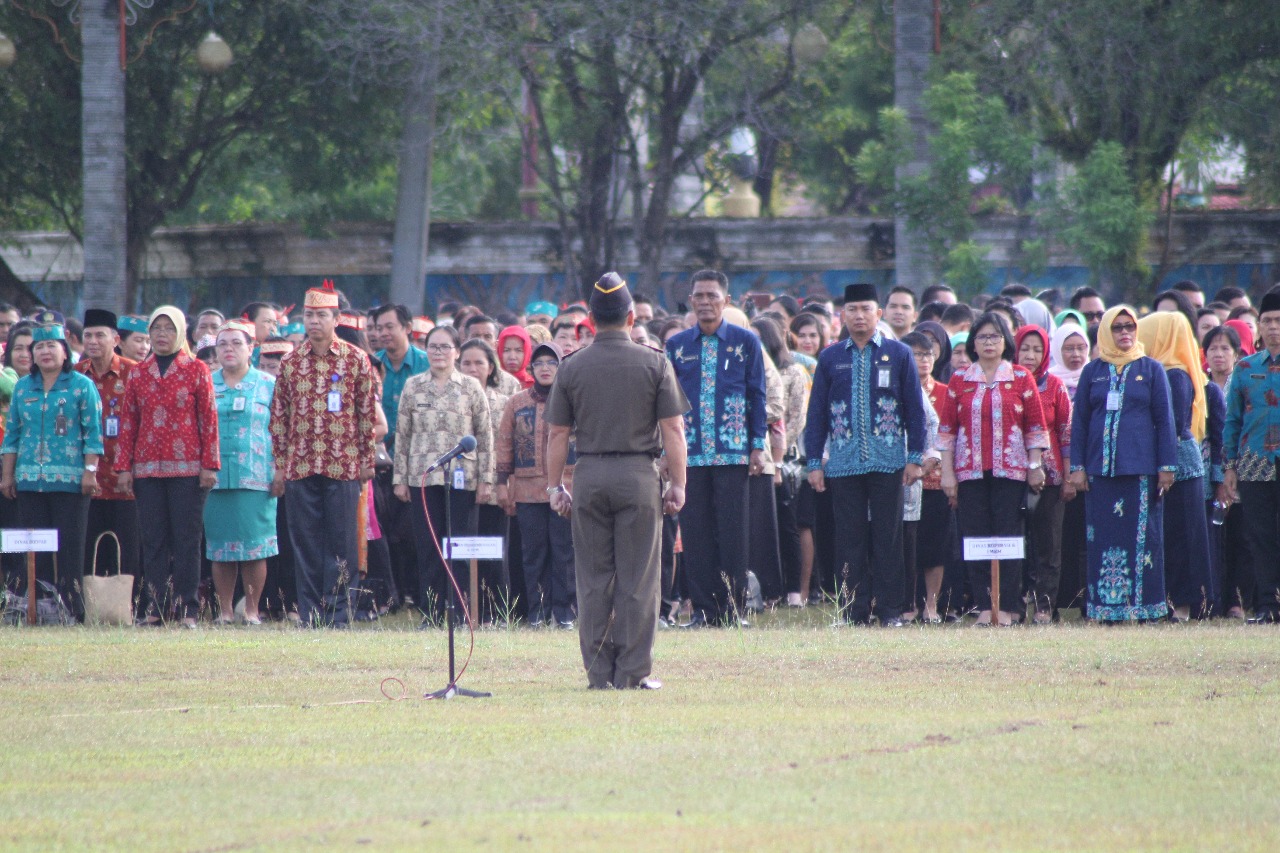 Pemprov Kalteng Gelar Apel Besar Setelah Libur Lebaran