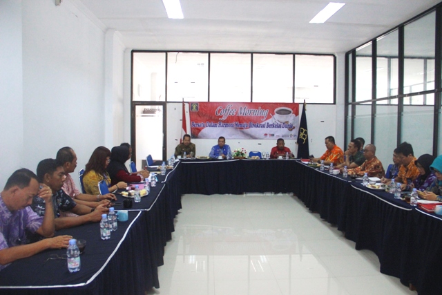 Bersatu Dalam Harmoni Menuju Birokrasi Berkelas Dunia Tema Coffee Morning Kanwil Kemenkumham Kalteng 