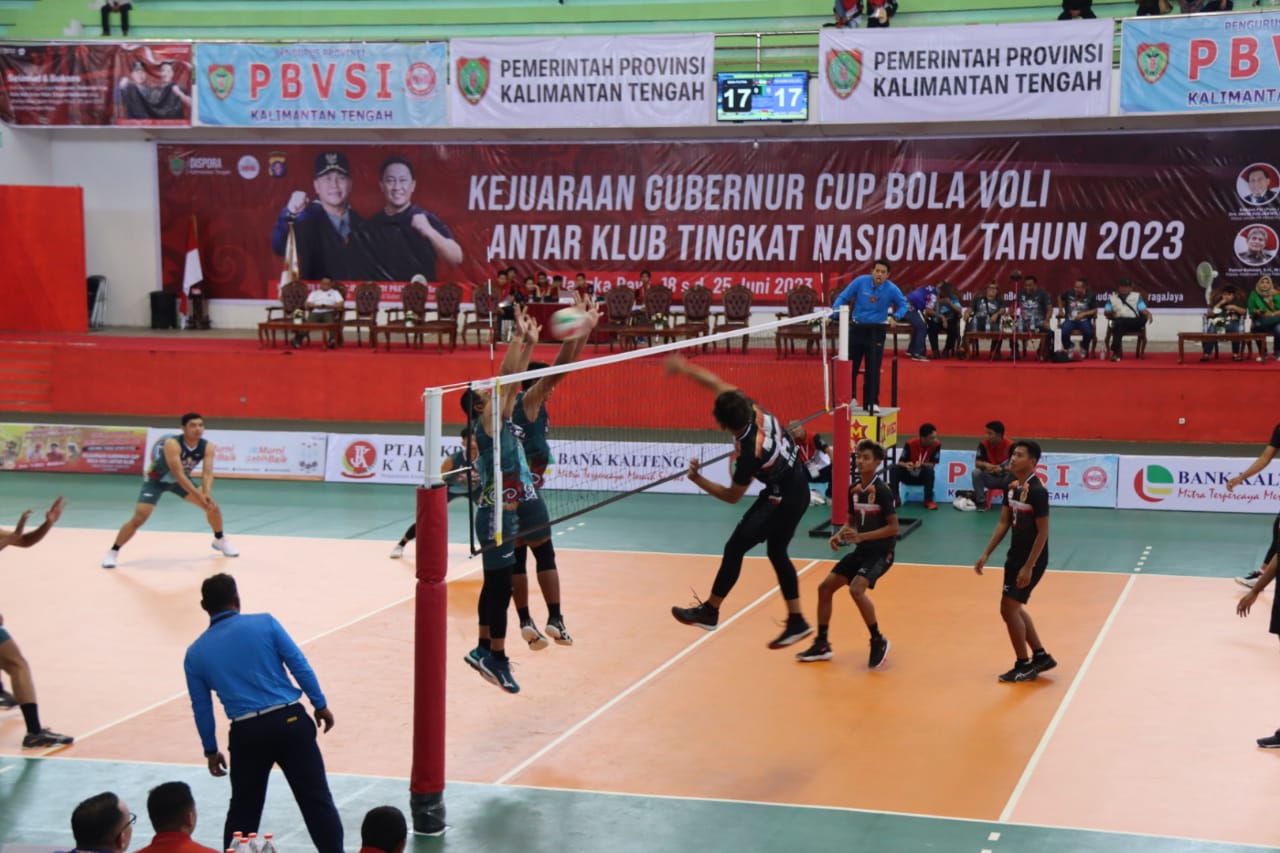 GOR Indoor Serbaguna Tuai Pujian Mewah dari Atlet Kejuaraan Gubernur Cup Bola Voli Antar Klub Tingkat Nasional 2023