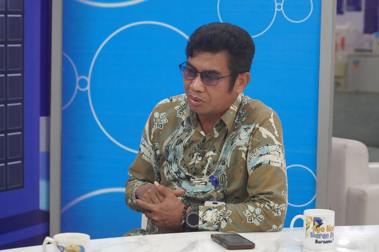 Kepala BPSDM Kominfo RI Hary Budiarto Bersama Kepala Diskominfosantik Kalteng Agus Siswadi Bahas Program Digital Talent Scholarship 2024