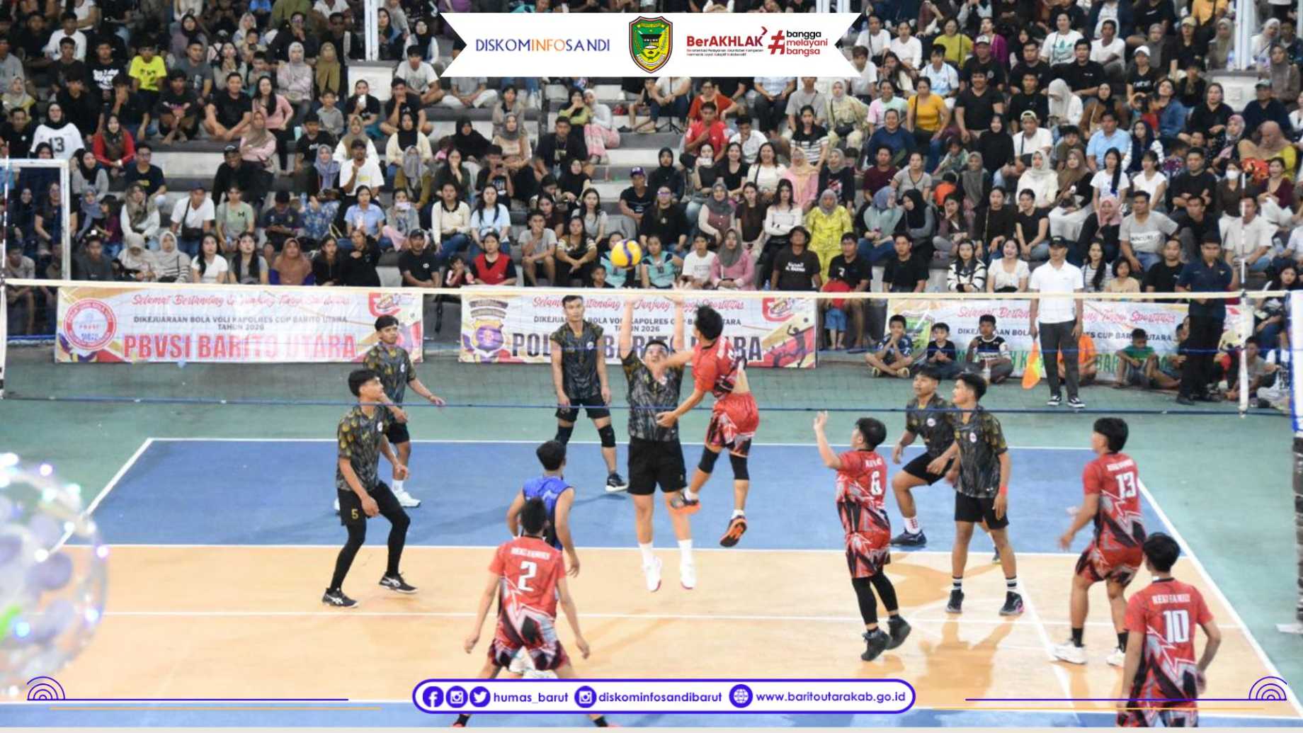 Kapolres Cup 2026 Resmi Berakhir, Kresna Barut Putra dan Putri Borong Gelar Juara