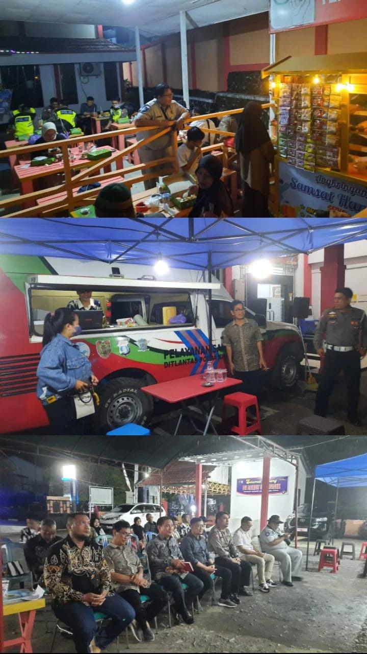 Tingkatkan Layanan Publik, SAMSAT Muara Teweh Lakukan Inovasi Layanan dengan Konsep Angkringan 