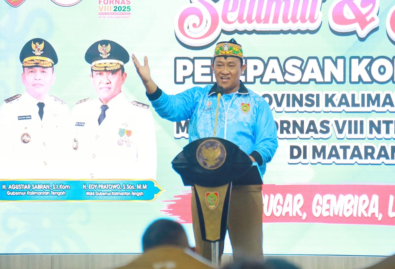 Kalteng Siap Tunjukkan Potensi Olahraga Masyarakat di FORNAS VIII NTB
